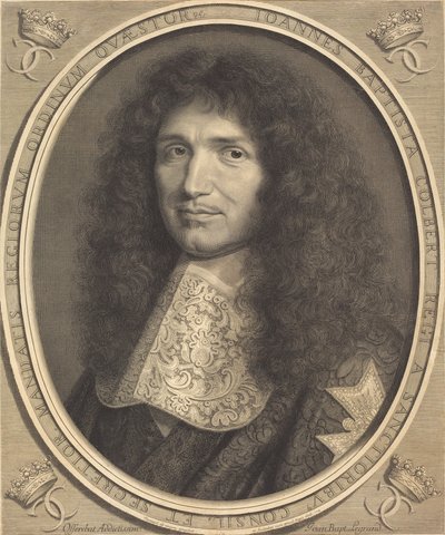 Jean-Baptiste Colbert by Robert Nanteuil