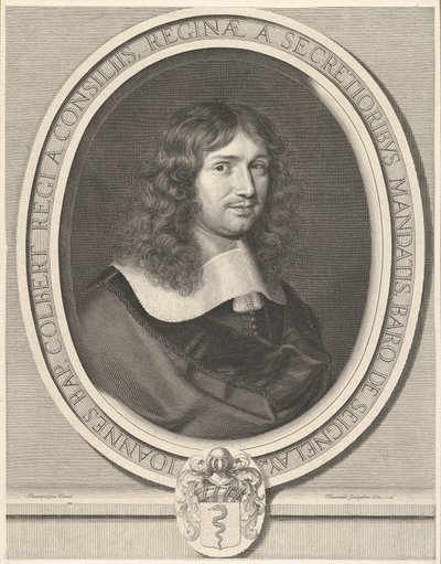 Jean-Baptiste Colbert by Robert Nanteuil