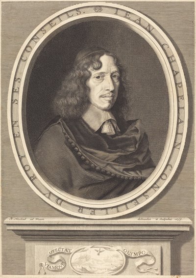 Jean Chapelain by Robert Nanteuil