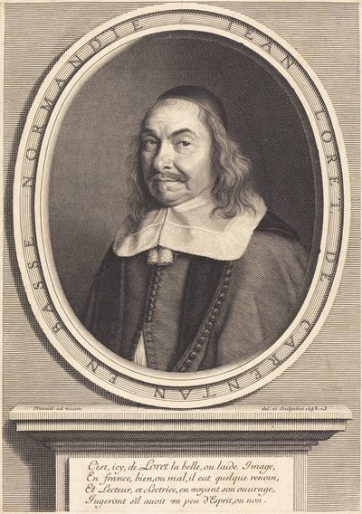 Jean Loret by Robert Nanteuil