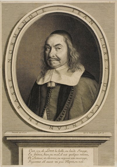 Jean Loret by Robert Nanteuil