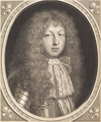 Louis, Dauphin of France by Robert Nanteuil