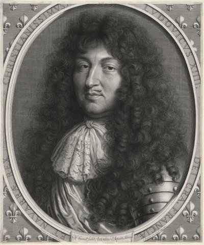 Louis XIV, King of France by Robert Nanteuil