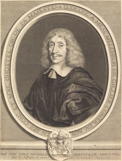 Melchior de Gillier by Robert Nanteuil