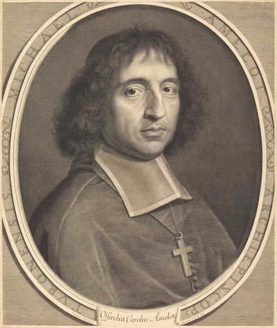 Michel Amelot by Robert Nanteuil