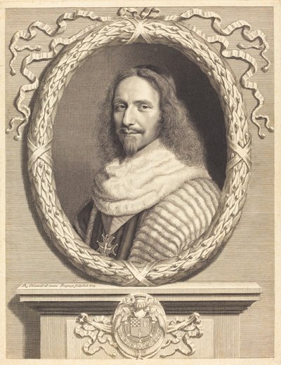 Nicholas Potier de Novion by Robert Nanteuil