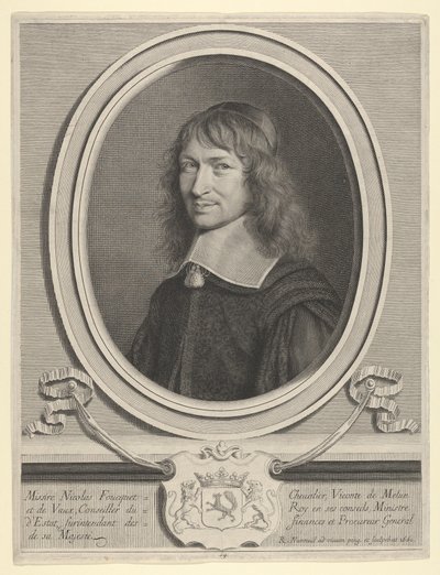 Nicolas Fouquet by Robert Nanteuil