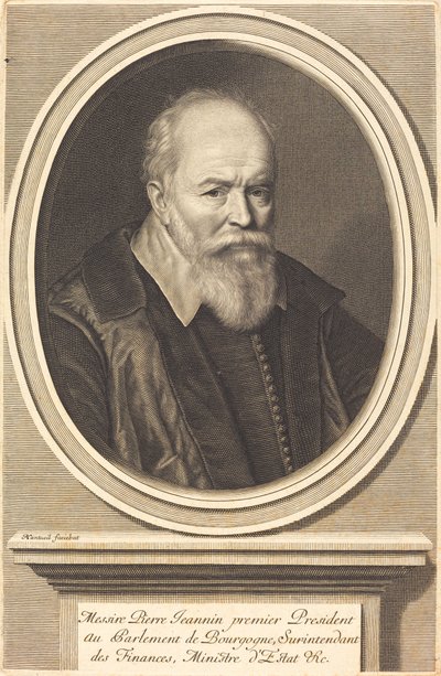 Pierre Jeannin by Robert Nanteuil