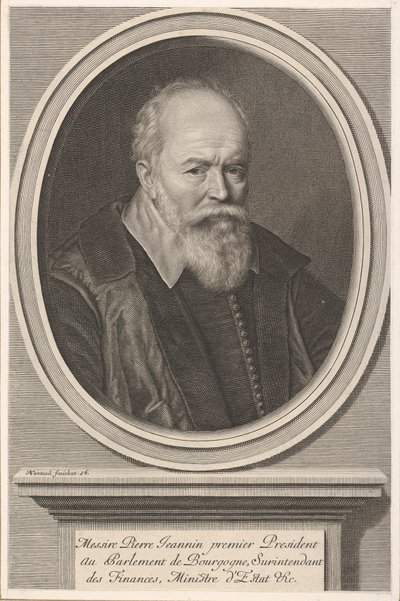 Pierre Jeannin by Robert Nanteuil