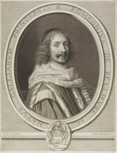 Pompone de Bellièvre by Robert Nanteuil