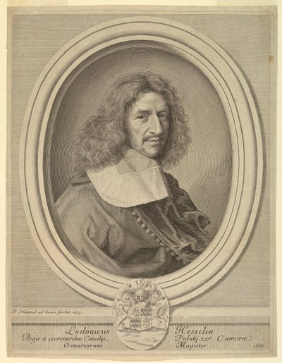 Portrait of Louis Hesselin by Robert Nanteuil