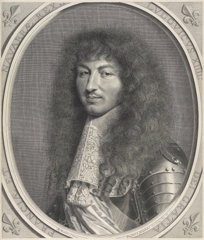 Portrait of Louis XIV by Robert Nanteuil