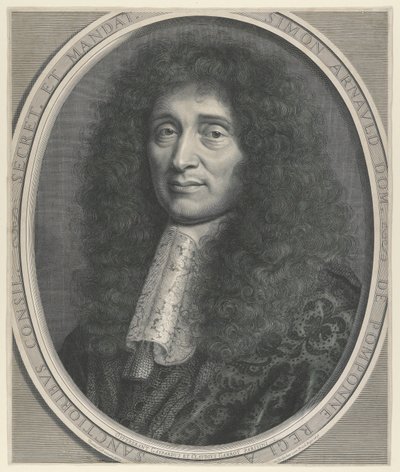 Simon Arnauld, Marquis de Pomponne, Minister of State by Robert Nanteuil