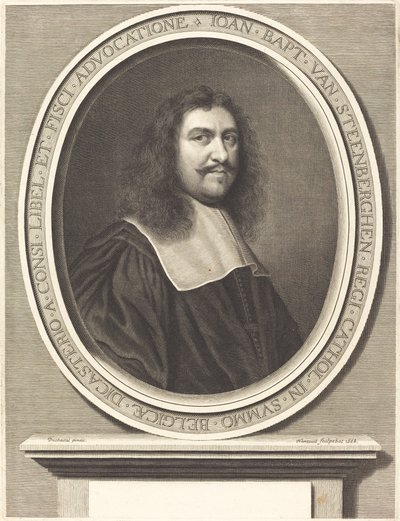 Jean-Baptiste van Steenberghen by Robert Nanteuil after François Duchatel