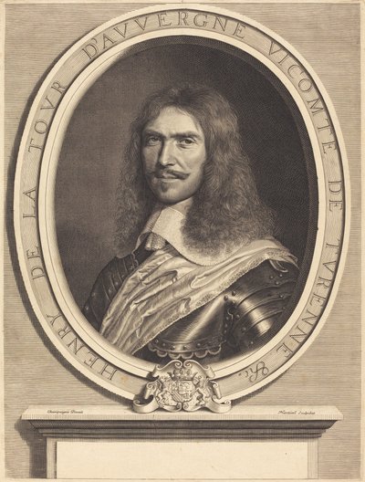 Marshal of Turenne by Robert Nanteuil after Philippe de Champaigne