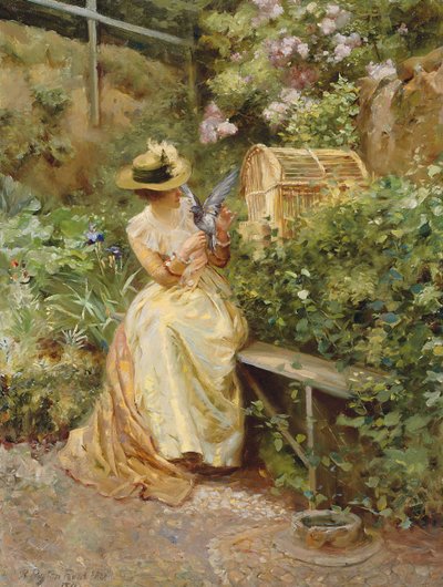 In the Garden by Robert Payton Reid