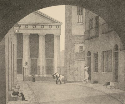 A London Church by Robert Polhill Bevan