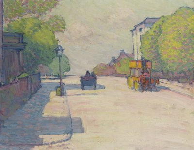 Adelaide Road in Sunlight, 1910 by Robert Polhill Bevan
