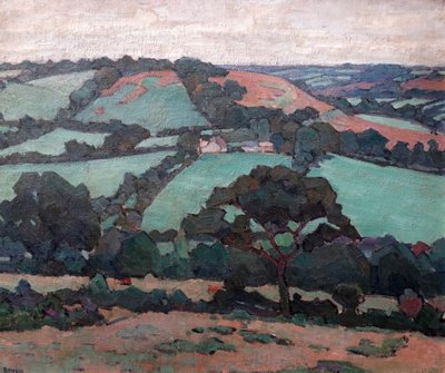 Brimley Hill, Devon by Robert Polhill Bevan