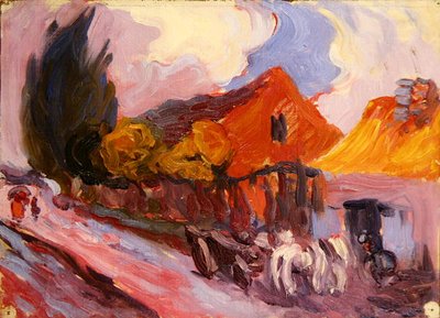 Polish Smithy by Robert Polhill Bevan