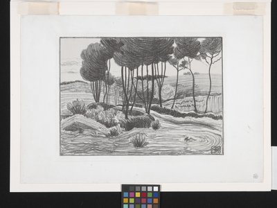 The Poplars by Robert Polhill Bevan