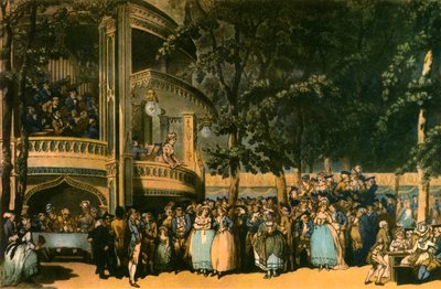 Vauxhall Gardens, Lambeth by Robert Pollard