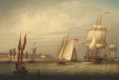 Boston Harbor by Robert Salmon