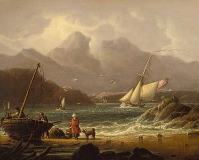 Coastal Landscape by Robert Salmon