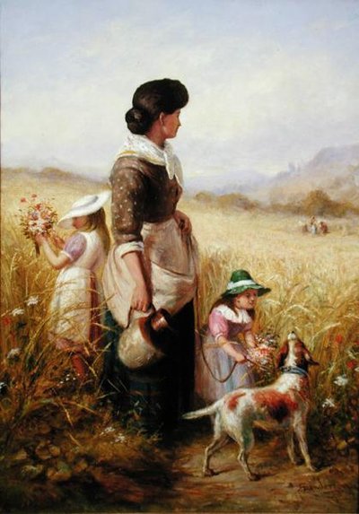 Picking Summer Flowers by Robert Sanderson