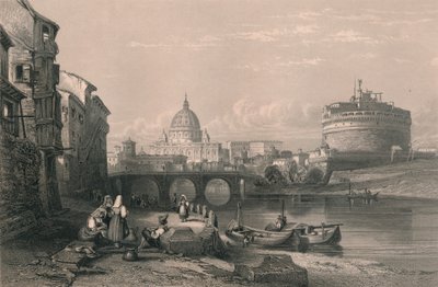 Rome, 1820s by Robert Sands