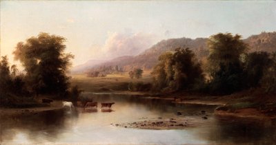 View of the St. Anne’s River by Robert Seldon Duncanson