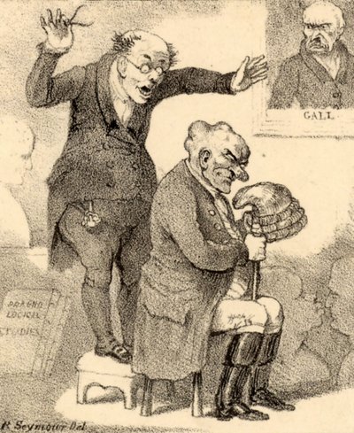 Phrenologist Amazed by Head of Patient by Robert Seymour