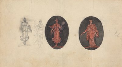 Allegorical Designs for Medals by Robert Smirke