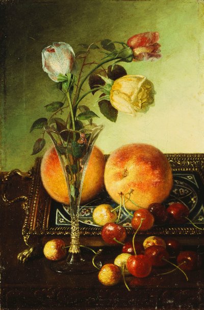 Roses, Peaches and Cherries by Robert Spear Dunning