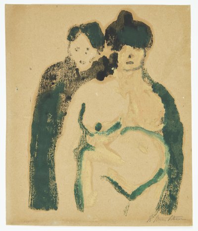 Two Figures by Robert Storm Petersen