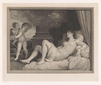 Jupiter Appears as Golden Rain to Danaë by Robert Strange