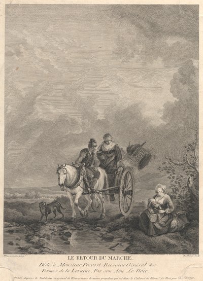 The Return from the Market by Robert Strange