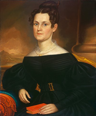 Elizabeth Price Thomas, 1834 by Robert Street