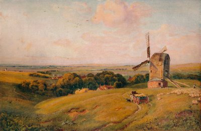 Alfriston Mill by Robert Thorne Waite