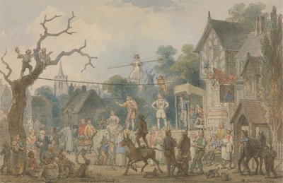 Mountebank, 1844 by Robert Turner