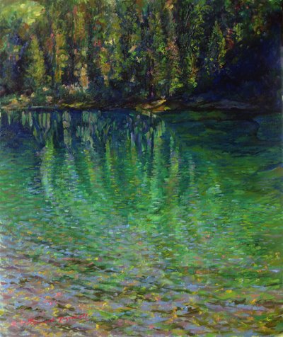 Lac du Poursolet, Haute Alpes, France by Robert Tyndall