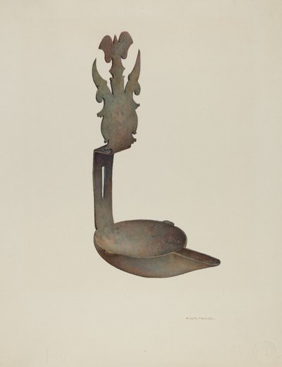 Grease Lamp by Robert W.R. Taylor