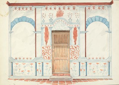 Restoration Drawing by Robert W.R. Taylor