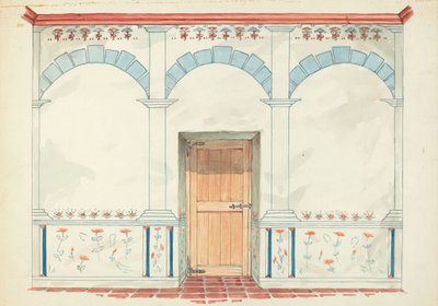 Restoration Drawing by Robert W.R. Taylor