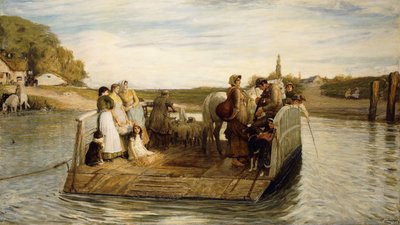 The Ferry by Robert Walker Macbeth