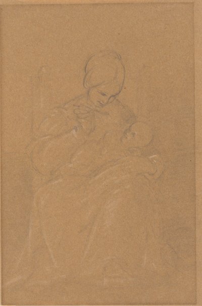 Mother and Child by Robert Walter Weir