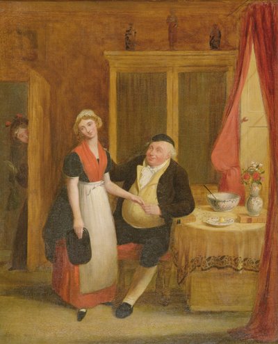 Unwelcome Attentions, 1839 by Robert William Buss