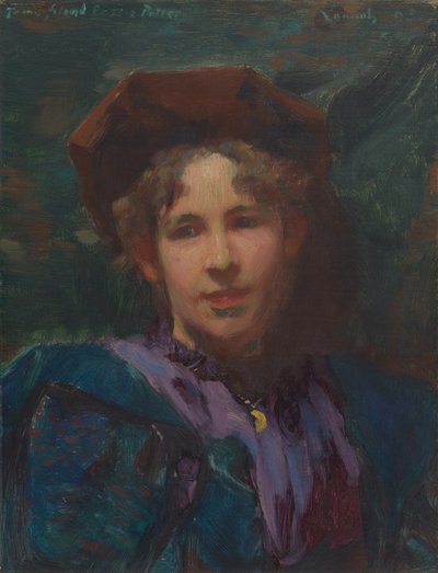 Bessie Potter Vonnoh, 1895 by Robert William Vonnoh