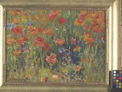 Poppies by Robert William Vonnoh