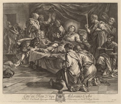 Death of the Virgin by Robert van Audenaerde
